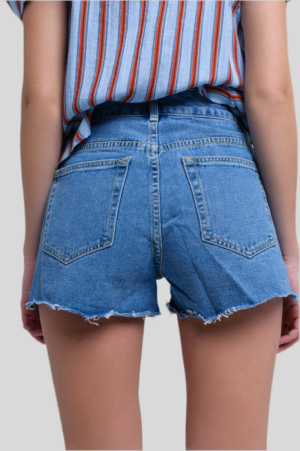 Short Denim Brodé